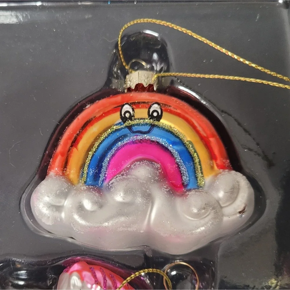 Wondershop glass ornament